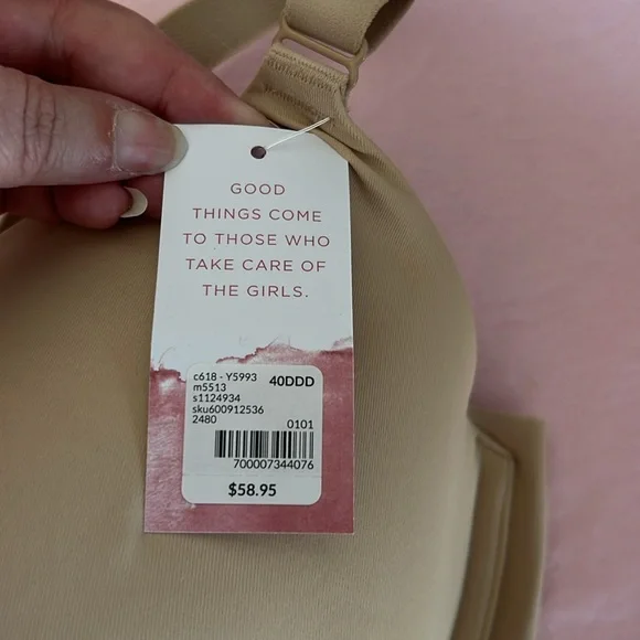 NWT Cacique full coverage bra.  Size 40DDD. - Picture 3 of 4